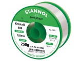 Cositor fără plumb Sn99,3Cu0,7 0,5mm 250g - S&acirc;rmă de lipit STANNOL