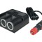 Dublă Priză Auto cu USB 3A