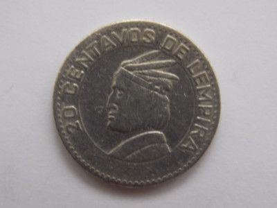 20 CENTAVOS 1967 HONDURAS foto
