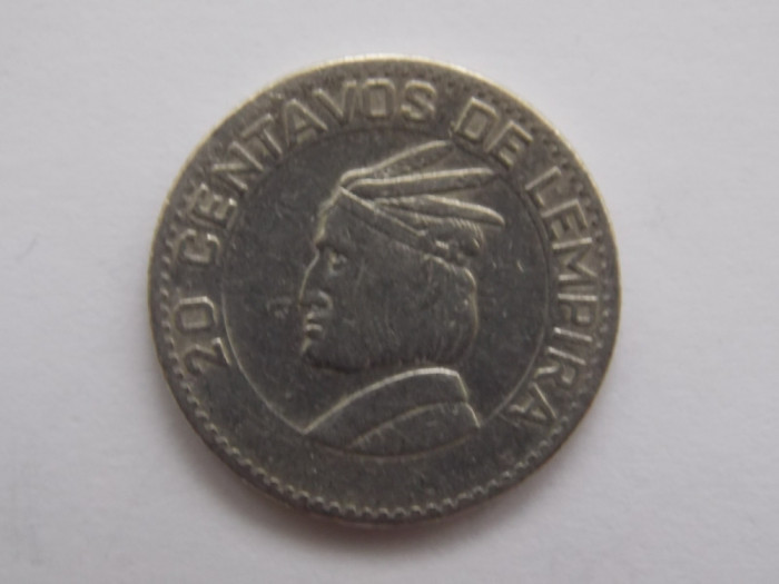 20 CENTAVOS 1967 HONDURAS
