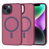 Techsuit - HaloFrost&nbsp;MagSafe Series - iPhone 14 - Bordeaux
