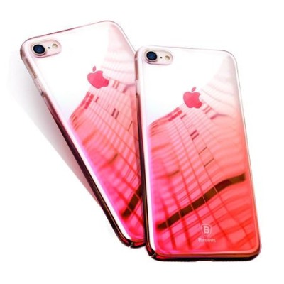 Husa Apple iPhone 7 Plus, MyStyle Crystal Pink Cameleon gradient color changer foto