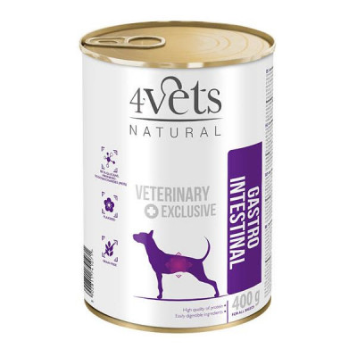 4Vets Natural Veterinary Exclusive GASTRO INTESTINAL 400 g foto