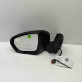 Oglinda Laterala Stanga Peugeot 3008 SUV 2017, OEM 1618046780, Negru/Portocaliu, Second Hand cu Garantie