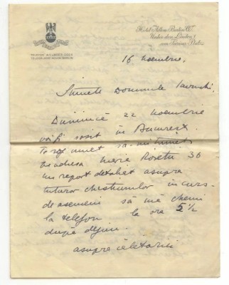 Gheorghe Bratianu și Adolf Hitler - scrisoare despre vizită &amp;icirc;n Occident foto