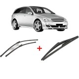 Cumpara ieftin Set 3 stergatoare MERCEDES-BENZ R-CLASS (W251, V251) 2005-2014, parbriz si luneta, Valeo Silencio