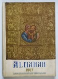 ALMANAHUL PAROHIEI ORTODOXE ROMANE DIN VIENA , PE ANUL 1967 , 1967 , * PREZINTA HALOURI DE APA