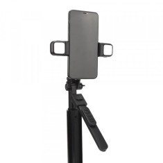 Selfie Stick Bluetooth Techsuit K30S, Universal, Negru foto