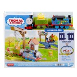 Cumpara ieftin Locomotiva cu vagon si circuit, Thomas and Friends, HTN34
