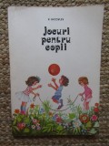 JOCURI PENTRU COPII V IACOVLEV