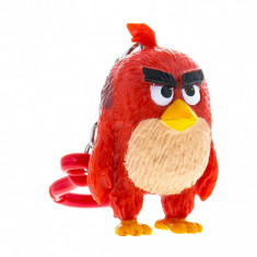 Figurina cu agatatoare Angry Birds 3D Red, 8.5 cm, 3 ani+ foto