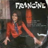 Vinil Francine - La Vie Du Bon Cote, LP Electrecord 1966, Folk Pop Rock, 18cm, 45 RPM