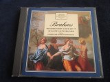 J.Brahms , S.Lautenbacher-Violinkonzert D-dur op.77_cd_Marshall (1990,Germania), CD, Clasica