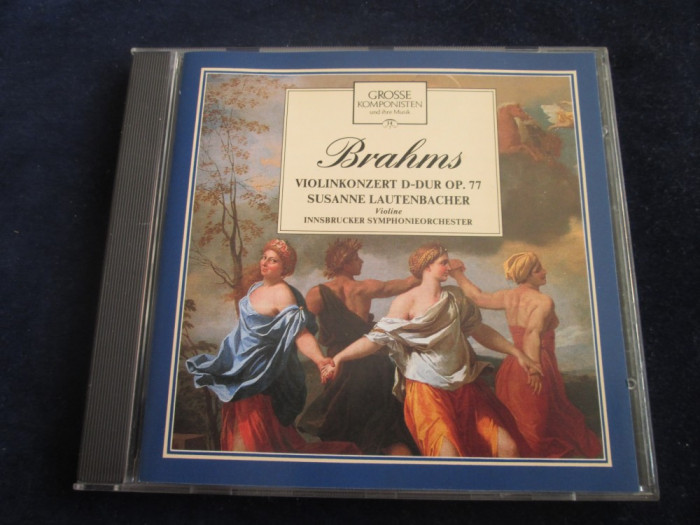 J.Brahms , S.Lautenbacher-Violinkonzert D-dur op.77_cd_Marshall (1990,Germania)