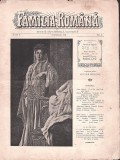 Z888N Familia rom&acirc;nă, numărul 1, anul 1, 1908, Budapesta, proprietar-editor Lucian Bolcaș