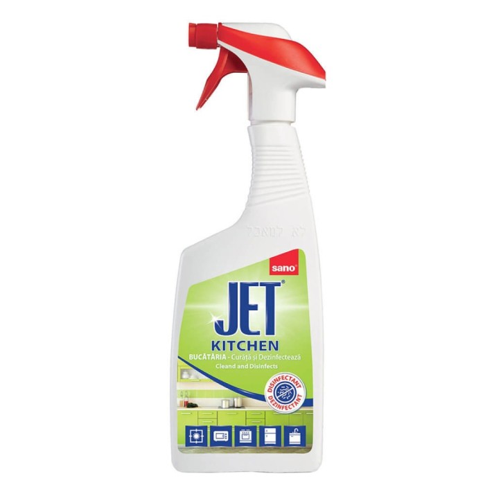 Detergent curatare bucatarii Sano Jet, 750 ml