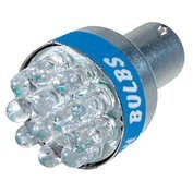 Bec Multi-Led 12Led 12V Frana, ceata spate 21W BA15s 1buc - Rosu ManiaMall Cars foto