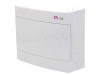Carcasă pentru aparatură modulară IP40, albă, 12 module, ABS