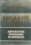 Antologia Epigramei Romanesti Editia 1985 Editura Facla Coperta Cartonata Giuseppe Navarra