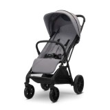 Carucior pentru copii, Lorelli Nuvella, pliere cu o mana, spatar reglabil, pana la 22 kg, Grey