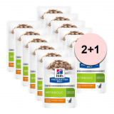 Cumpara ieftin Hill&amp;#039;s Prescription Diet Feline Metabolic 12 x 85 g 2+1 GRATUIT, Hill&#039;s