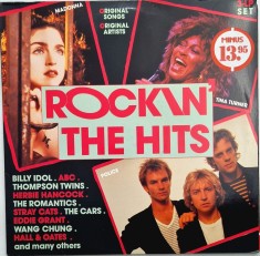 Various &lrm;&ndash; Rockin' The Hits _ 3 viniluri, 3 x LP, discuri muzica po , rock, disco _ SUA, 1984