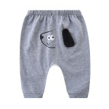 Cumpara ieftin Pantalonasi gri fara botosei - Small dog (Marime Disponibila: 6-9 luni (Marimea