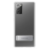 Husa Samsung Galaxy Note 20 N980, Standing Cover, Transparenta EF-JN980CTEGEU