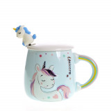 Cana din ceramica cu unicorn