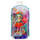 ENCHANTIMALS PAPUSI SI ANIMALUTE STARIA STARFISH SI BEAMY SuperHeroes ToysZone, Mattel