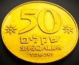 Moneda 50 SHEQALIM- ISRAEL, anul 1984 * cod 3913