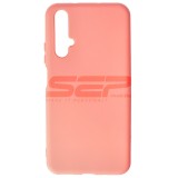 Husa Silicon Huawei Nova 5T, Tip Original, Salmon