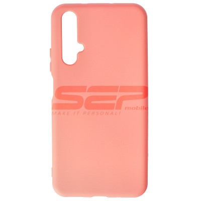 Toc silicon High Copy Huawei Nova 5T Salmon foto