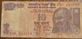 10 rupii / rupees 2013, India