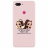 Husa silicon pentru Xiaomi Mi 8 Lite, Imperfectly Perfect Pink