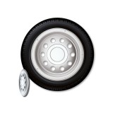 SET CAPACE ROTI 22.5` CAMION SPATE, Mega Drive