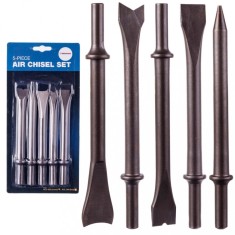 Set maner dalta lung cu avans rotund pentru dalta pneumatica 175 mm TC Technic ACL-003 foto