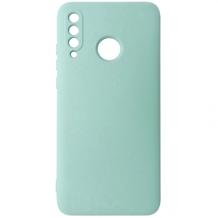 Husa silicon TPU Matte verde fistic pentru Huawei P30 Lite