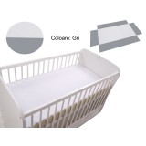 Cearceaf Klups fara elastic Gri 120x60 GreatGoods Plaything