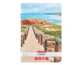 CAIET A4, 60 FILE, 70G/MP, HARTIE FSC, DICTANDO, COLTURI ROTUNJITE, MOTIV SUMMER