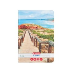 CAIET A4, 60 FILE, 70G/MP, HARTIE FSC, DICTANDO, COLTURI ROTUNJITE, MOTIV SUMMER