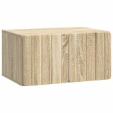 vidaXL Oglindă TV montată pe perete Stejar Sonoma 59,5 x 41 x 30 cm 898337