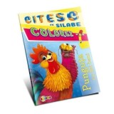 Cumpara ieftin Citesc pe silabe, colorez - Punguta cu doi bani