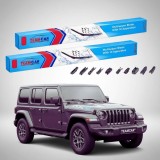 Cumpara ieftin Ștergătoare Jeep Wrangler JL 2017-prezent | Set Față Flat Premium &ndash; TeamCar&reg;