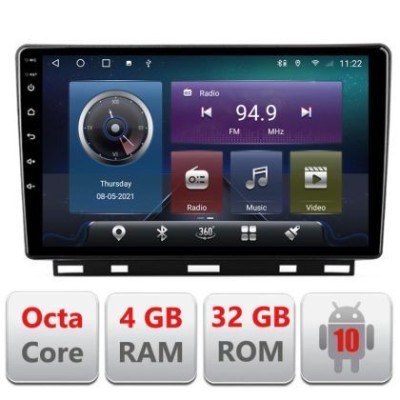 Navigatie Renault Clio 5 Android radio gps internet Octa core 4+32 Kit-clio5+EDT-E409 CarStore Technology foto