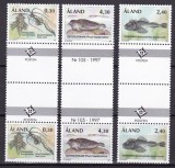 Aland 1997 fauna MI 124-126 perechi MNH w58