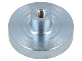 Magnet fix samariu cobalt 220N &Oslash;32mm H15,5mm oțel ELESA GANTER