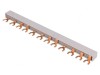 Bară colectoare 4 Pini 10mm2 240V/415V 4kV 12 Moduli