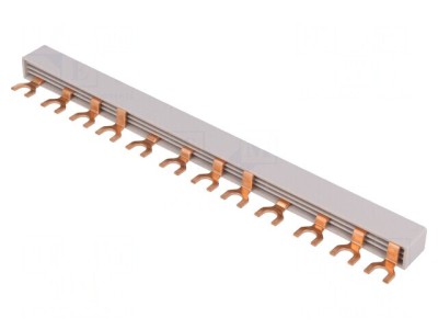Bară colectoare 4 Pini 10mm2 240V/415V 4kV 12 Moduli foto