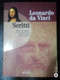 Scritti-Opere:Trattato della pittura,letterari,scientifici-Leonardo da Vinci